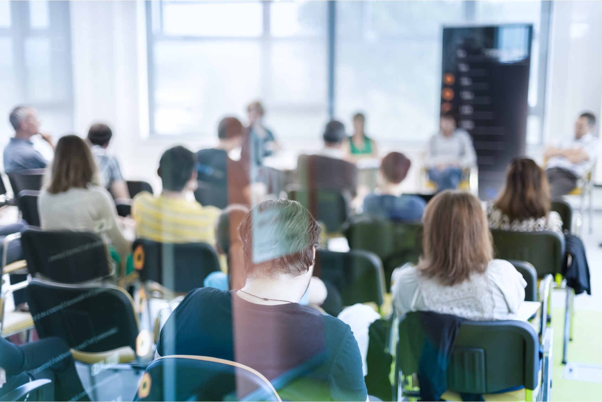 people attending a round table discussion