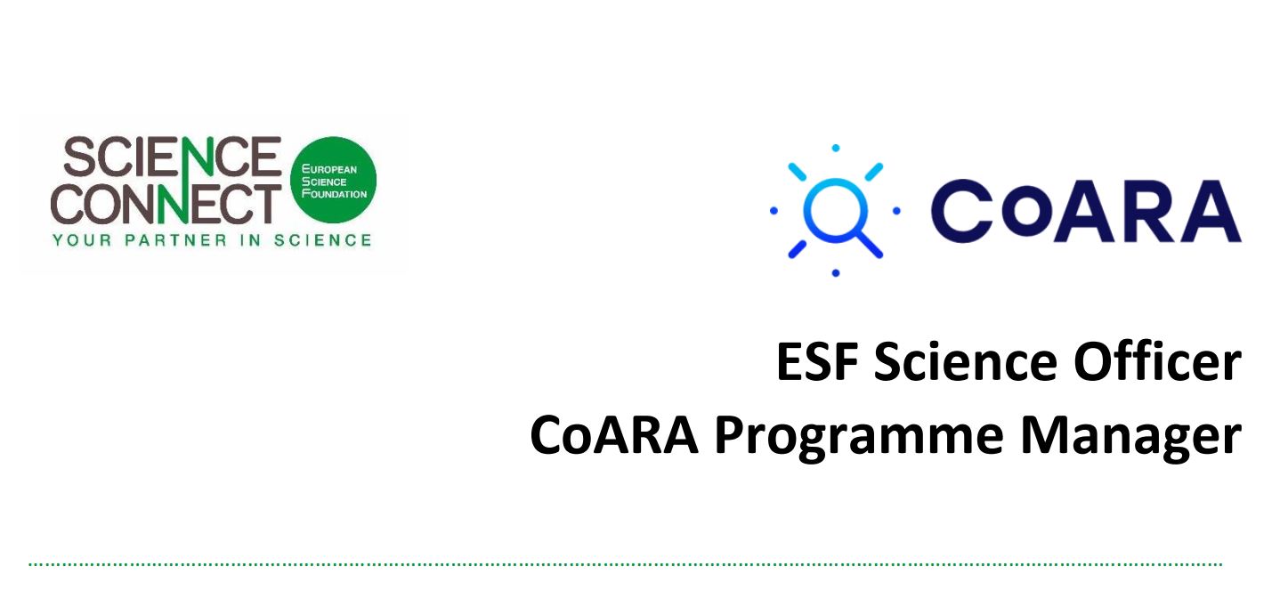 ESF Science Officer - CoARA programme manager