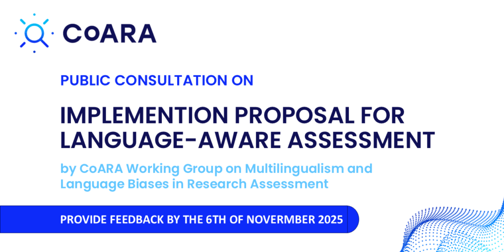 CoARA_WG_Multilingualism_public_consultation